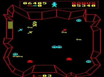 10 of the Best vol.1 - Haunted House (198x)(Sinclair User-IJK Software) screen shot game playing